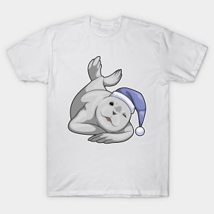 Seal Sleeping Nightcap T-Shirt